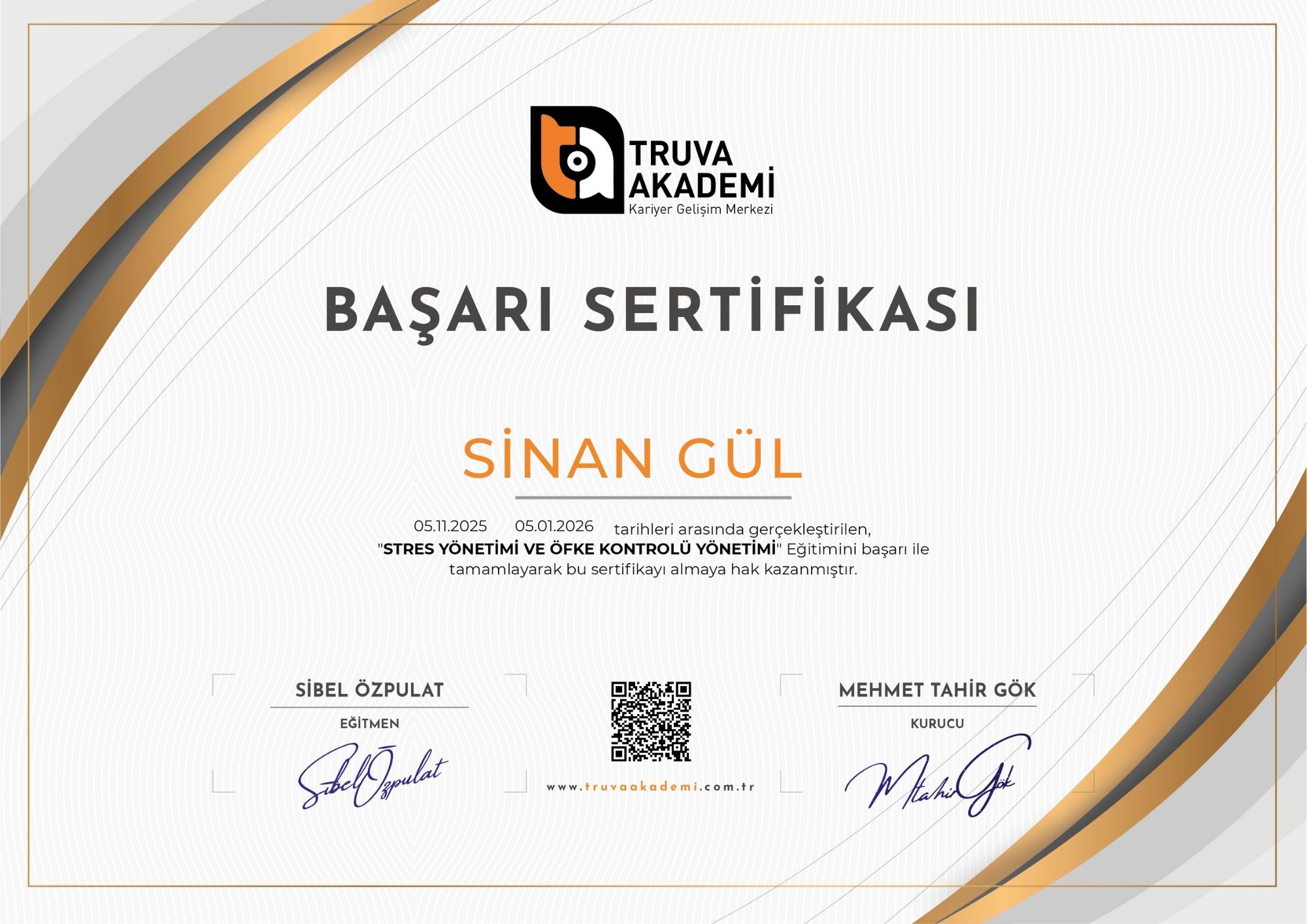 STRES YÖNETİMİ VE ÖFKE KONTROLÜ YÖNETİMİ